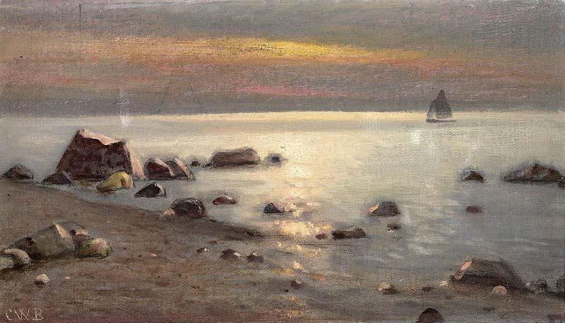 Carl Wilhelm Barth Strand ved Ogne, Jaderen